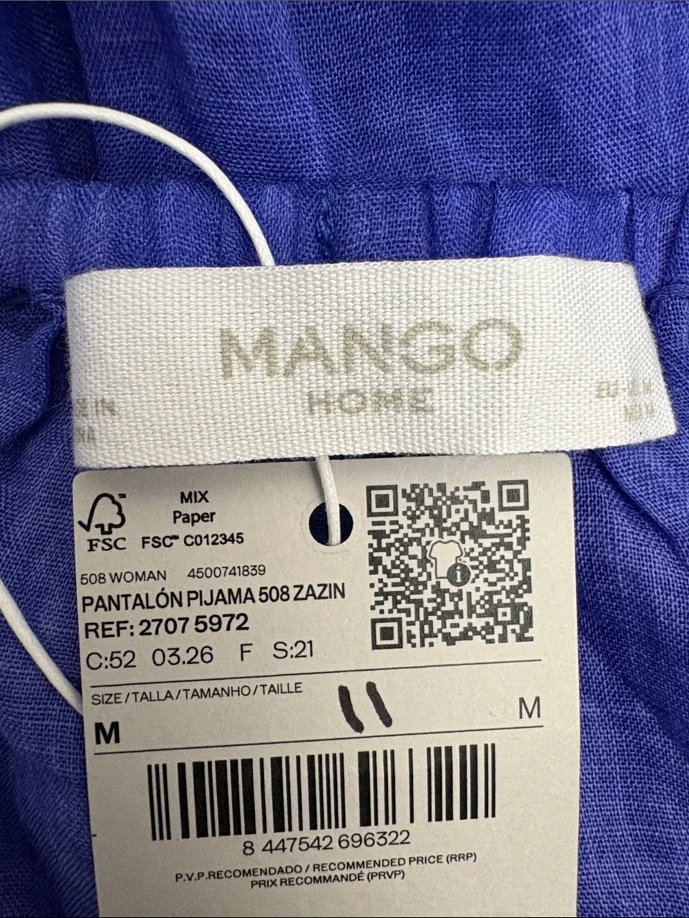 Mango loose relaxed